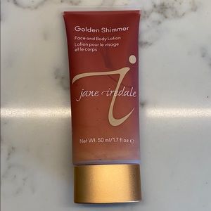 Jane Irendale golden shimmer face and body